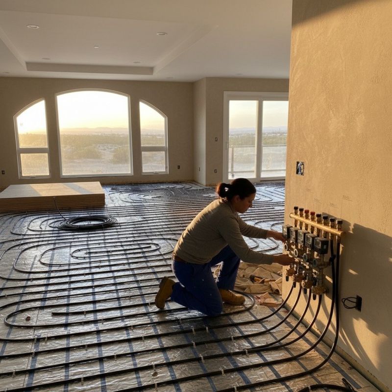 Panel Heating Installation