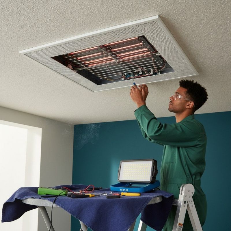 Panel Heating Installation